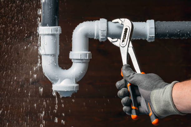 Professional Sewer Line Repair technician working in East Branch, NY